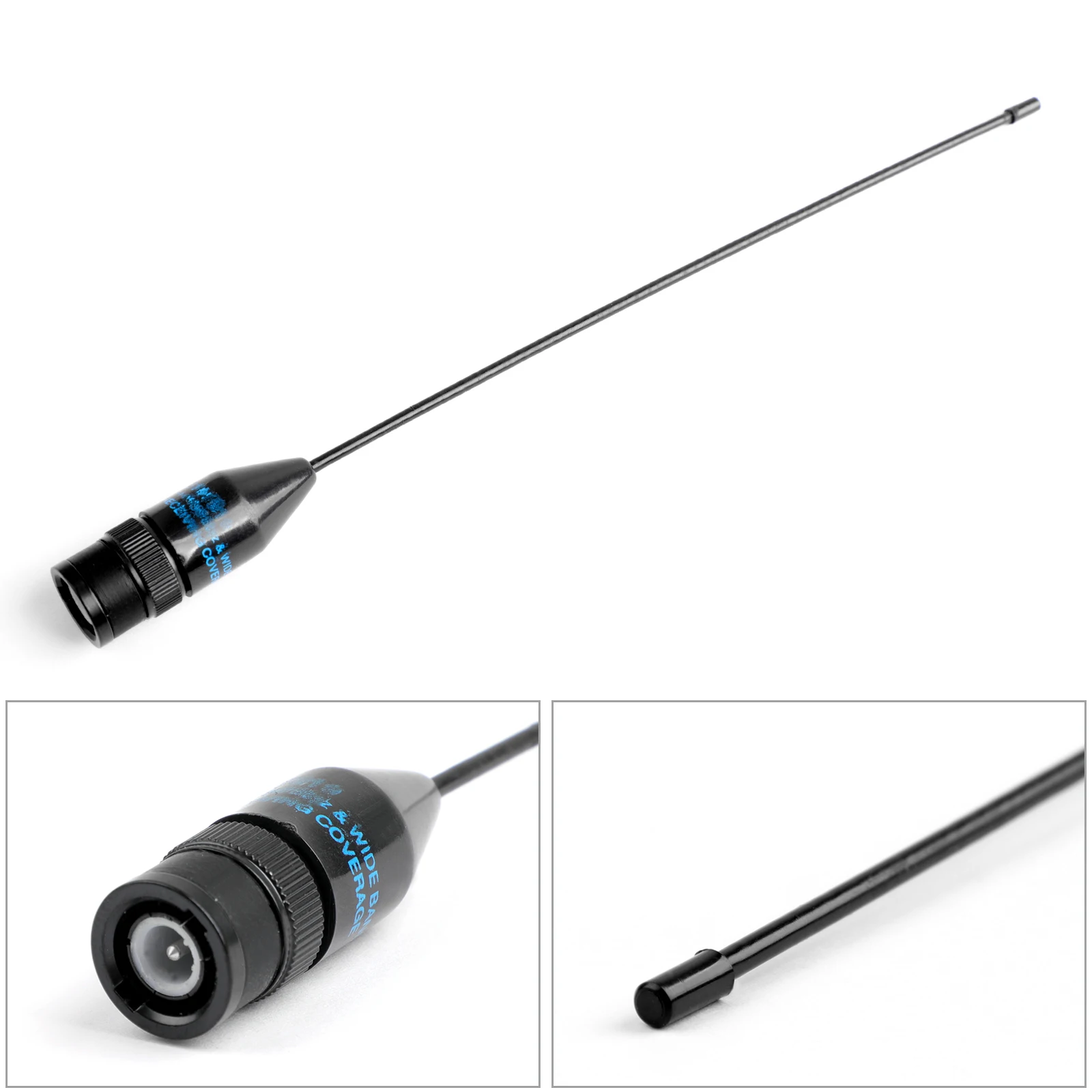 Artudatech RH519 Antenna BNC Male Dual Band VHF UHF 144/430Mhz For ICOM-V8 V82 V85 C450