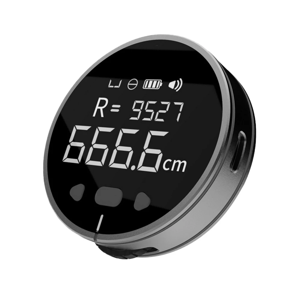 Мини дальномер лазерный USB Перезаряжаемый цифровой Ручной портативный