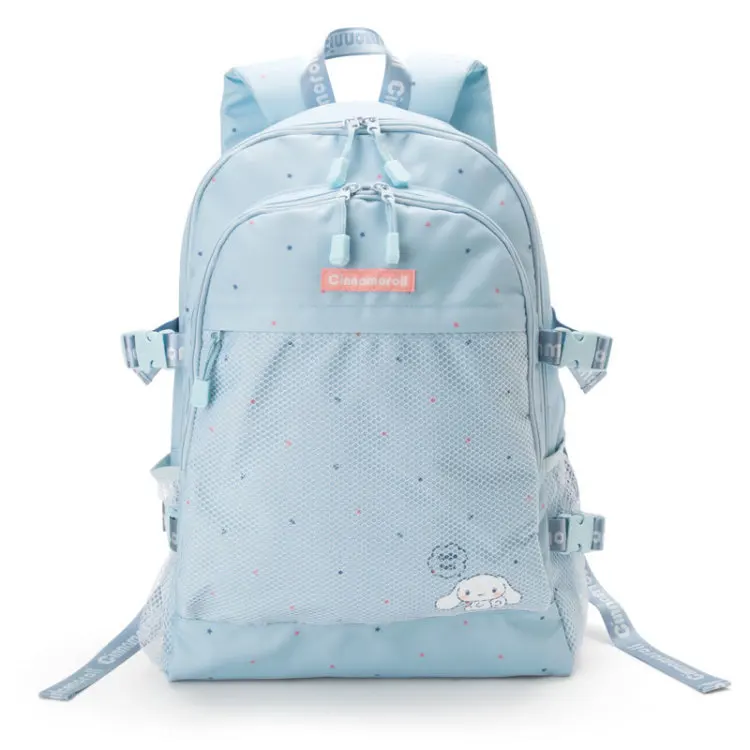 Модные Повседневное Cinnamoroll из парусины школьная сумка рюкзак для школьная сумка для девочек-подростков Портативный дорожная сумка Для женщин рюкзак рюкзаки