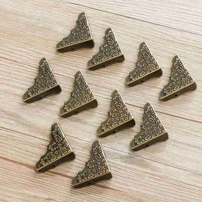 Набор из 4 предметов металлические защитные уголки для книг скрапбукинга