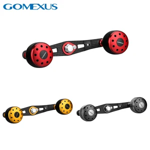 Gomexus мощная углеродная ручка 105 мм для Shimano Ocea Calcutta Conquest 300 400 Abu Garcia Revo baitcasing катушка