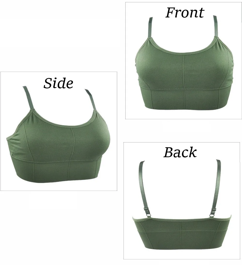 Эластичный спортивный бюстгальтер для женщин Быстросохнущий мягкий топ гибкий