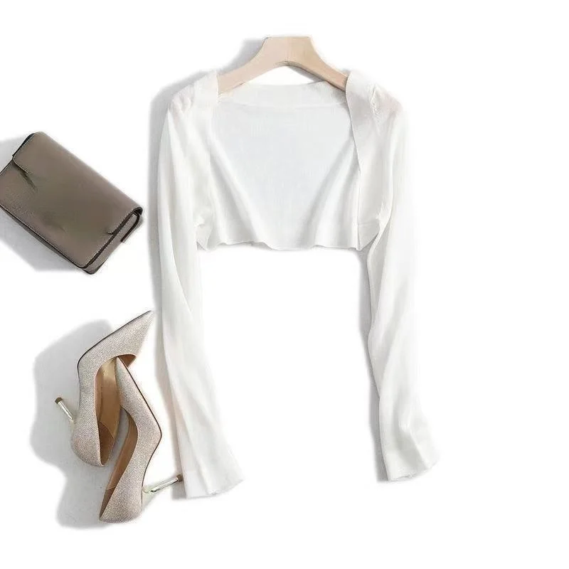 

Ultra short retro shawl sexy slim little coat sun protection sleeve jacket women WOMEN coat women Small shawl