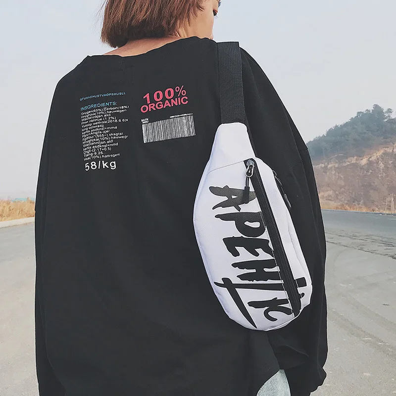 Поясная Сумка унисекс для женщин нагрудная сумочка на бедра вместительный