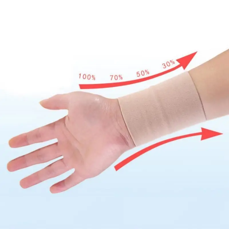 Спортивный эластичный Воздухопроницаемый компрессионный повязка на запястье