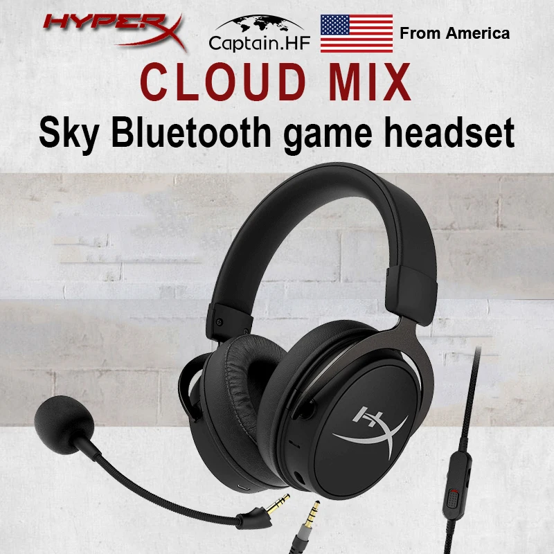 Наушники US Captain Bluetooth Hyper X Cloud MIX Game And Go 20 часов воспроизведения профессиональная