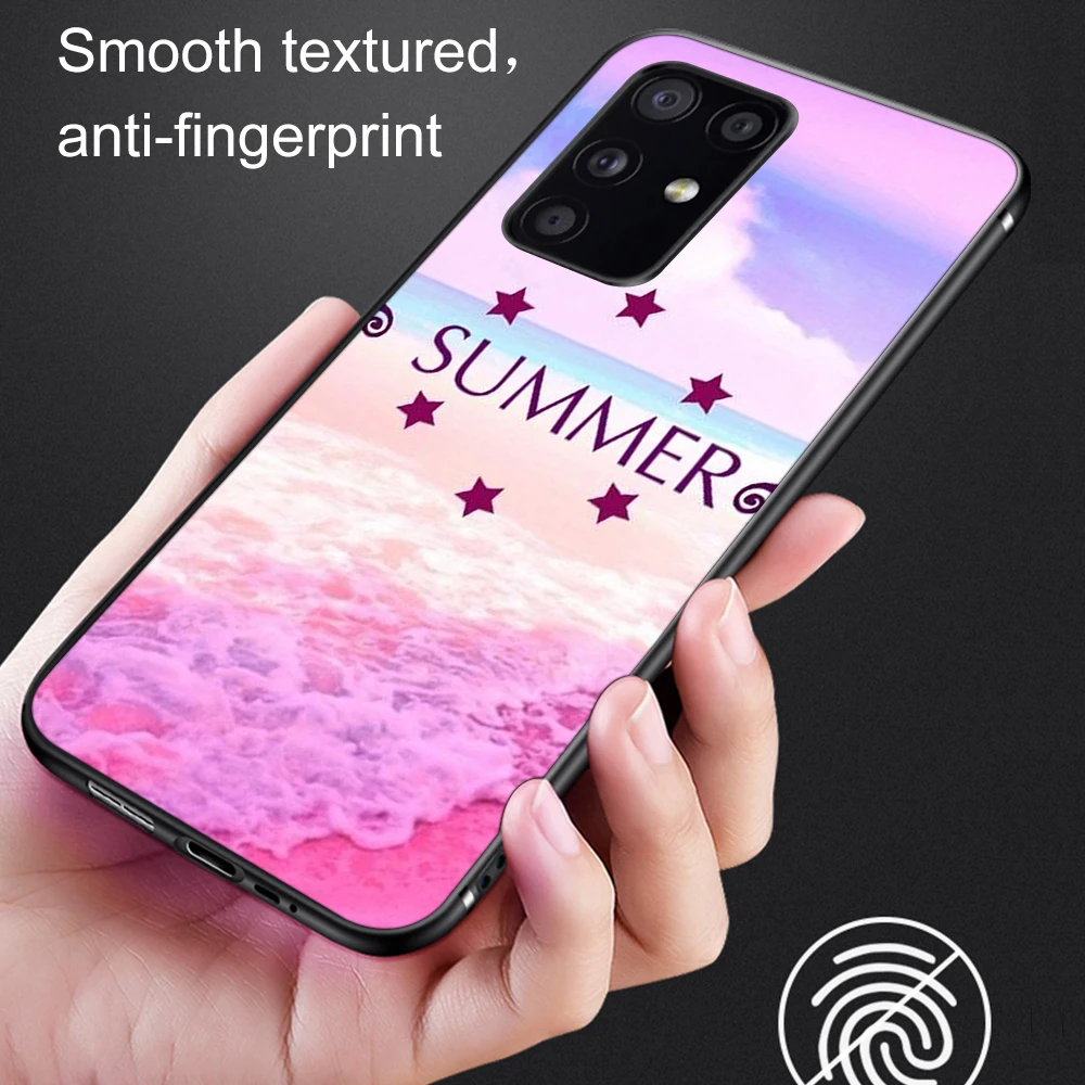 

Romantic Beach For Samsung Galaxy S21 A51 S20 S10 S9 S8 Plus Ultra S10e A50 A71 A70 A20E A21S NOTE 20 10 9 8 Plus Soft TPU Case