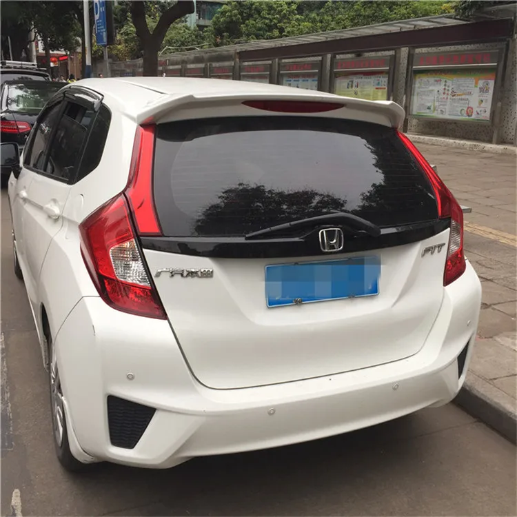 Спойлер для HONDA FIT 2014-2016 jazz спойлер высокого качества из АБС-пластика цветной