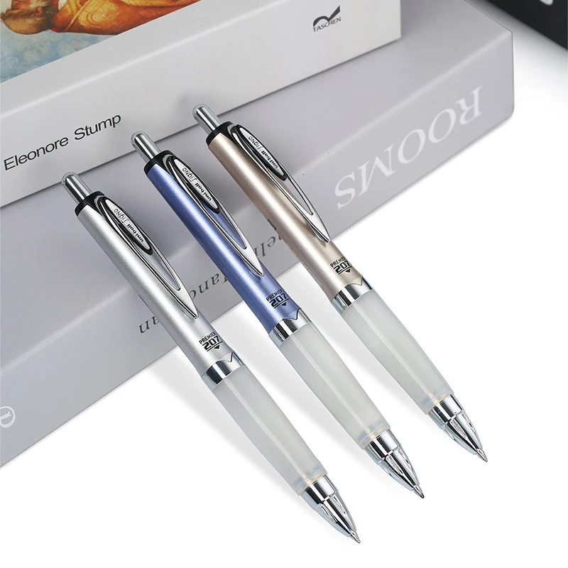 1 шт. Uni гелевая ручка UMN 207GG мягкая быстросохнущая сменная 0 5|gel pen|gel pen brandspen gel |