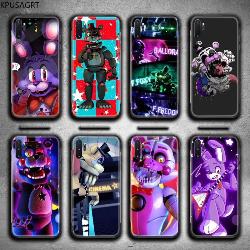 SFM Fnaf АНИМАТРОНИКА аниме чехол для телефона Samsung Galaxy Note20 ultra 7 8 9 10 Plus lite J7 J8 2018