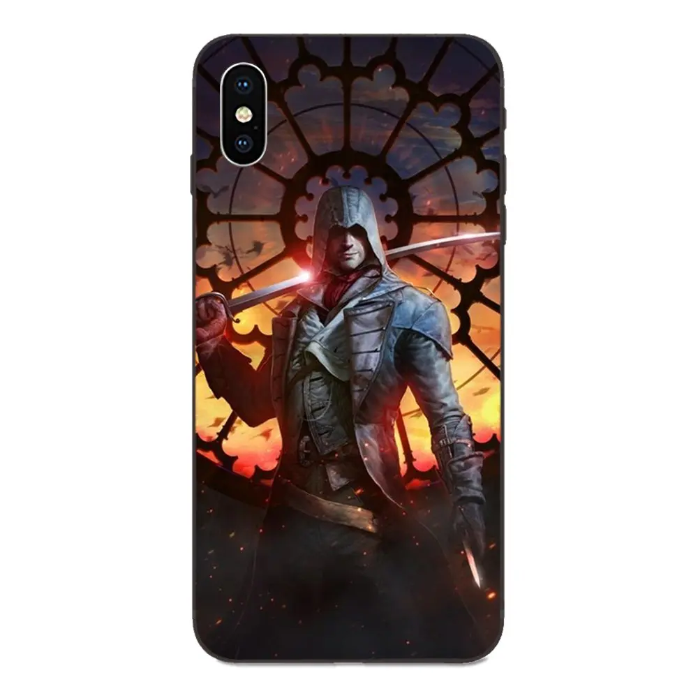 as picture Assassins Creed игры рисунок чехол для телефона из мягкого силикона ТПУ с рисунком, черный, роскошь, для Xiaomi Redmi Note 2 3 4 4A 4X5 5A 6 6A 7 Go Plus Pro S2 Y2 - Цвет: as picture