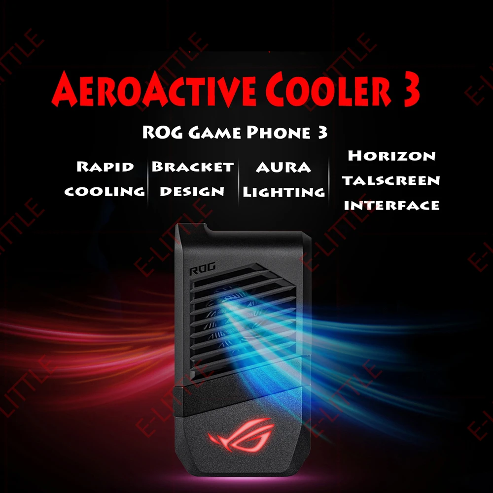 Оригинальный кулер для ASUS ROG 3 phone AeroActive охлаждающий вентилятор радиатор док