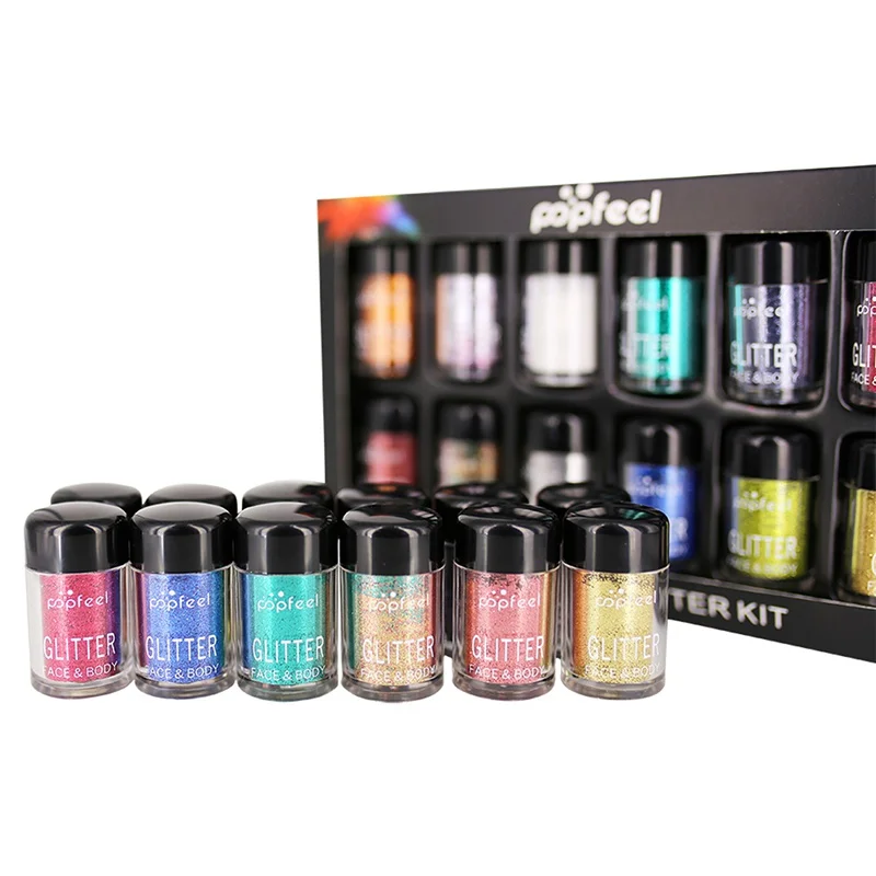 

Woman Eye Beauty Makeup Glitter Eye Shadow Cosmetics Makeup Diamond Loose Eyes Pigment Powder Cosmetics
