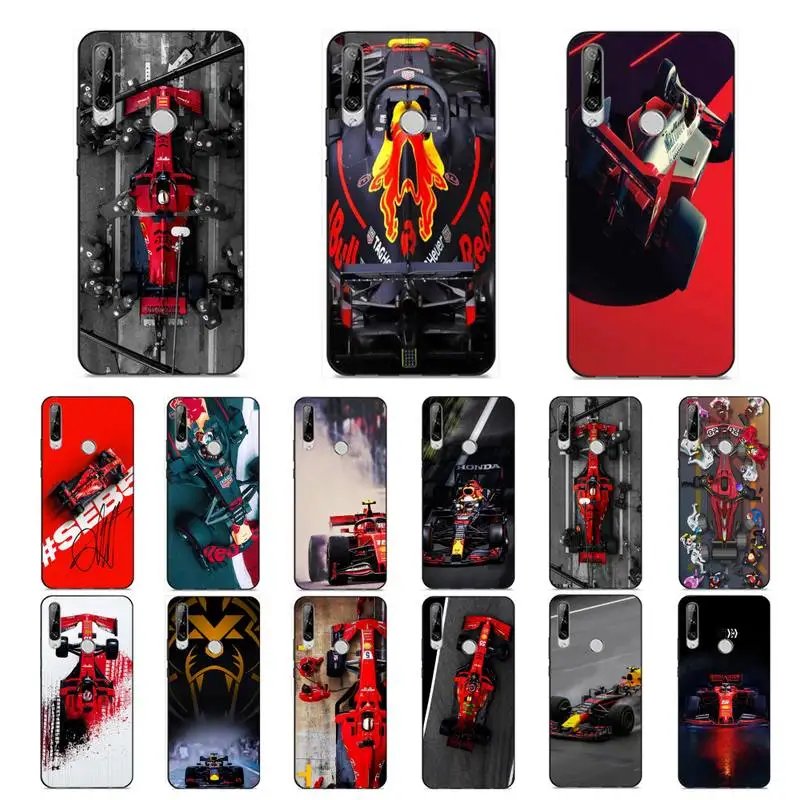 

YNDFCNB Formula 1 artistic Phone Case for Huawei Y 6 9 7 5 8s prime 2019 2018 enjoy 7 plus