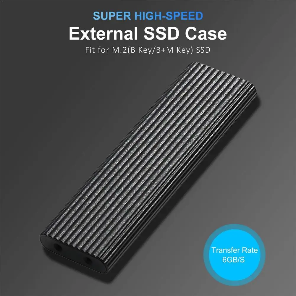 

Корпус для внешнего жесткого диска, чехол для SSD M.2 NGFF SATA SSD