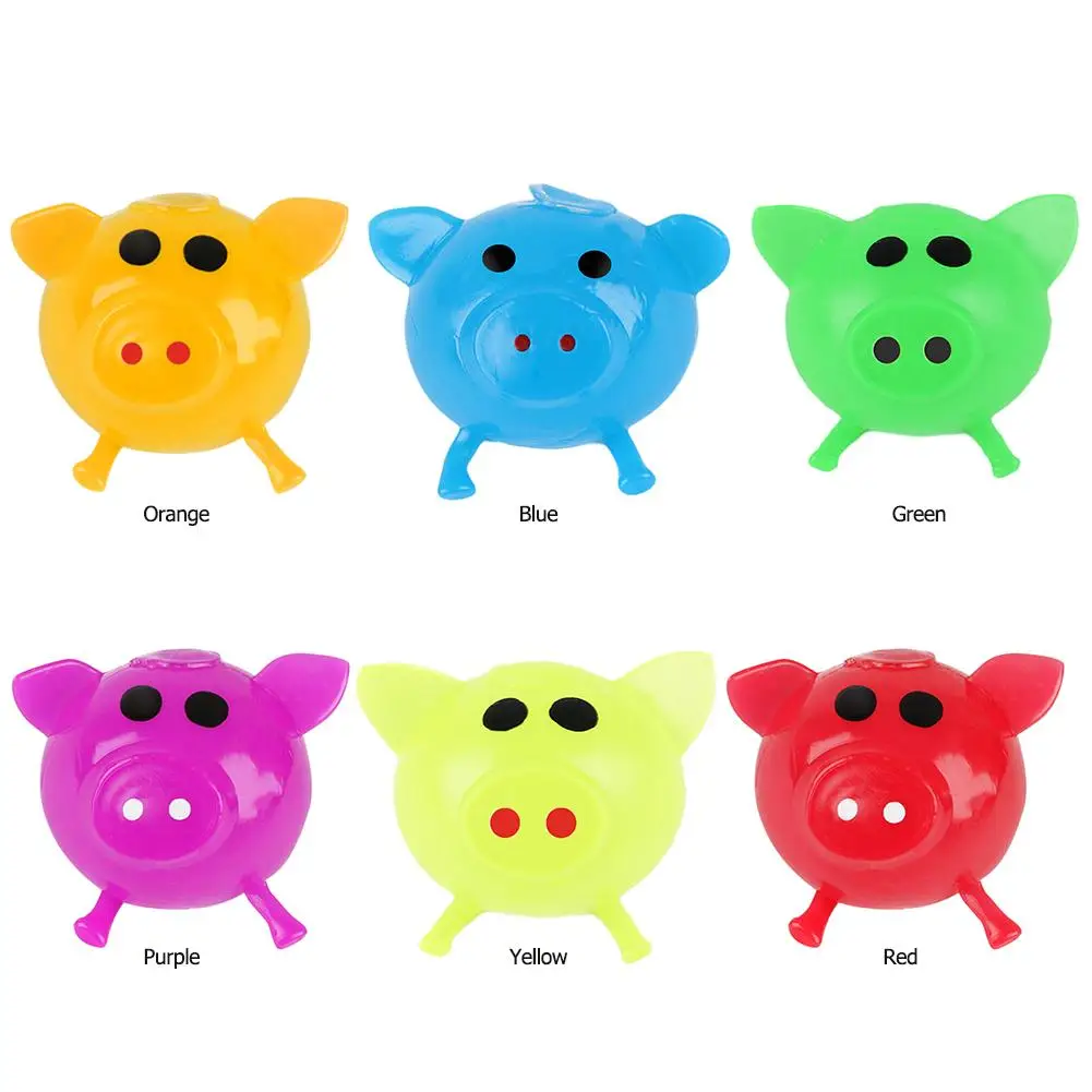 

Creative Adult Decompression Toy Cartoon Pig Head Fidget Pressure Vent Ball Children Kids Adult Antistress Soft Funny Toy Gifts