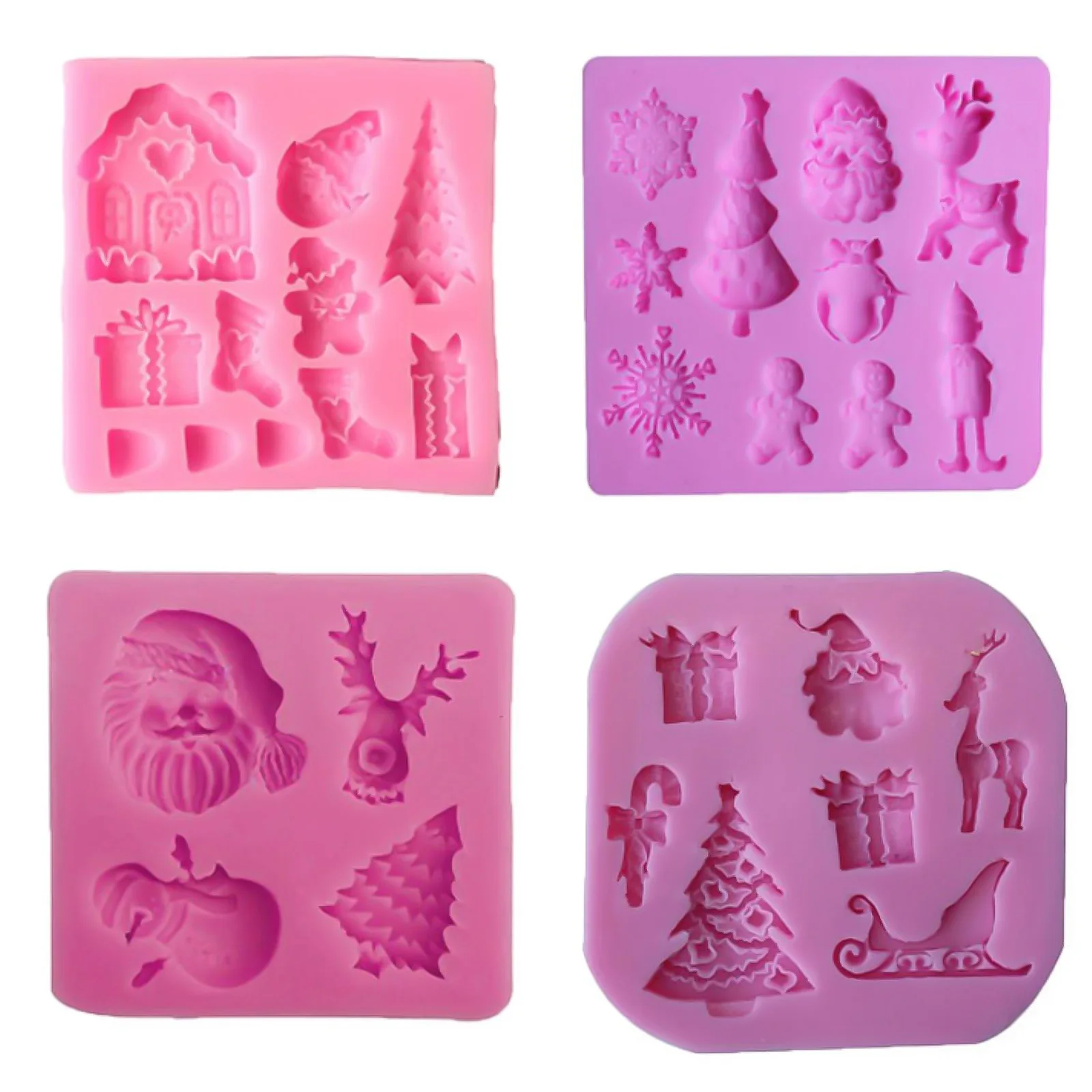 

4 шт., форма для рождественской елки