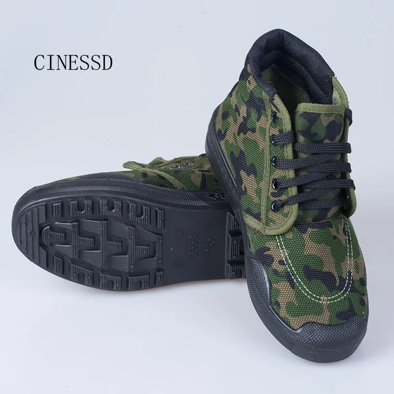 Камуфляжная Вулканизированная обувь с высоким берцем женская на танкетке