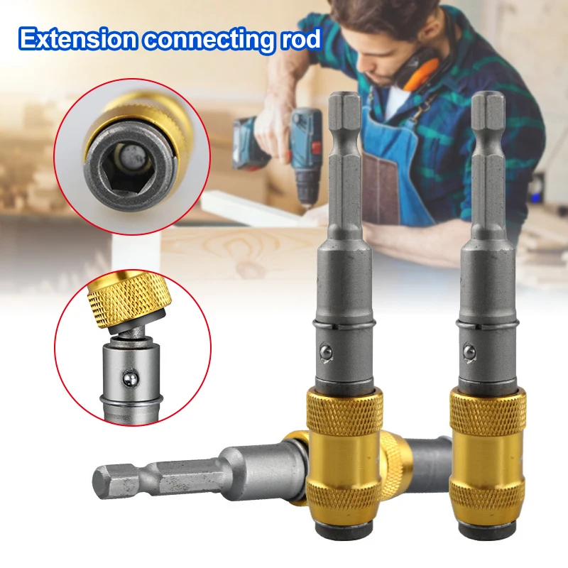 

Hot Magnetic Drill Extension Quick Release Set 1/4 Tools with Hexagonal Shank Drill Bits Drill Bit Tools LXY9