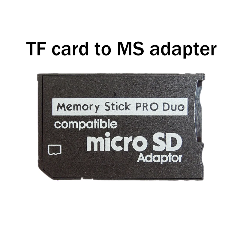 Переходник с TF на MS карта памяти card адаптер microSD PRO DUO подходит для камеры PSP