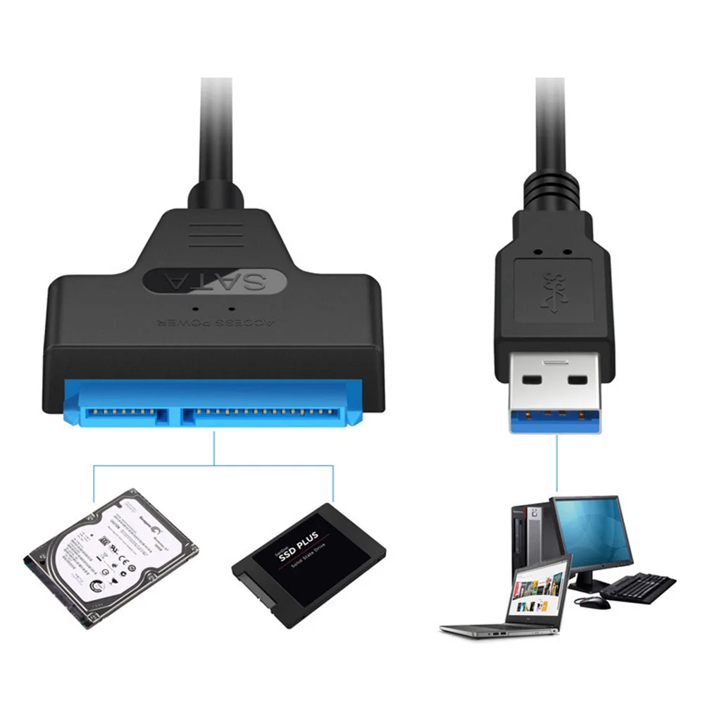 Кабель-адаптер Erilles mini USB для жесткого диска 2 5 дюйма кабель передачи данных в USB3.0