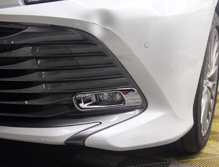 Крышка QX 1 пара для Camry 2018 ABS хромированный противотуманный светильник переднего