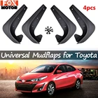 Брызговики Передние Задние для Toyota Auris Agya Aygo AB10 AB40 Corolla Allex IQ Etios Koba Prius RAV4 Yaris