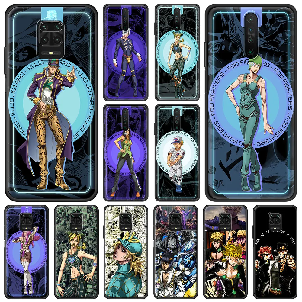 

jojos bizarre adventure DIO brando diogo Anime Phone Case For Xiaomi Redmi Note 9S 9 8 7 10 Pro 8T 9C 9A 8A 7 k40 Silicone Cover
