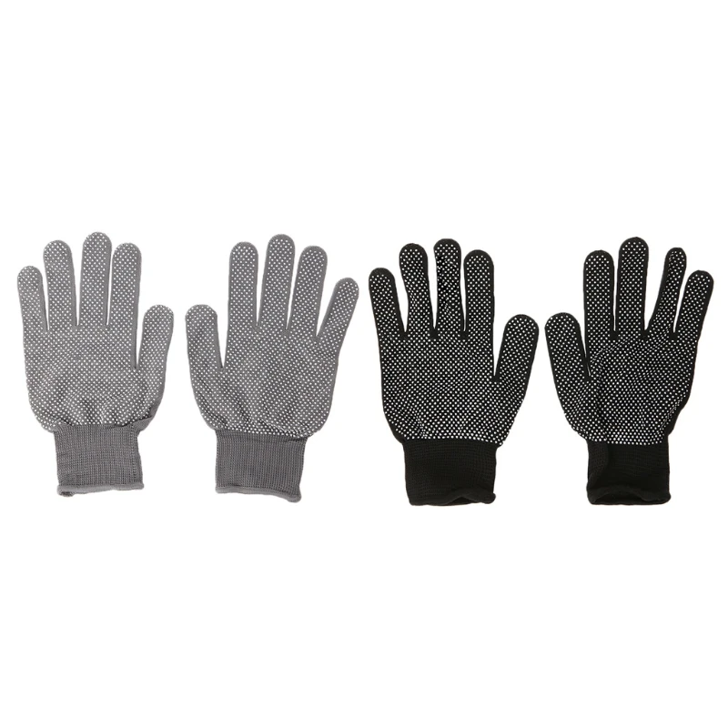 

2pcs Heat Resistant Protective Glove Hair Styling For Curling Straight Flat Iron