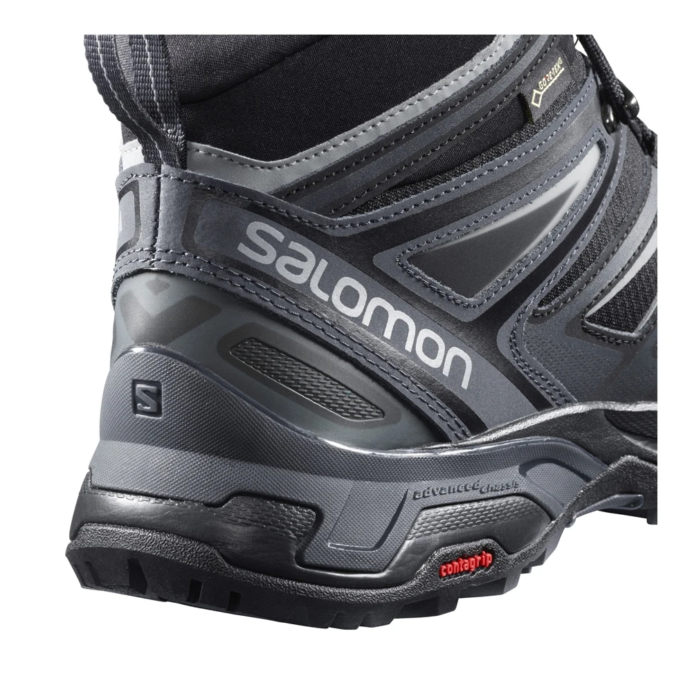 Ботинки SALOMON X ULTRA 3 MID GTX Bk/India Ink/Mon|Походная обувь| |