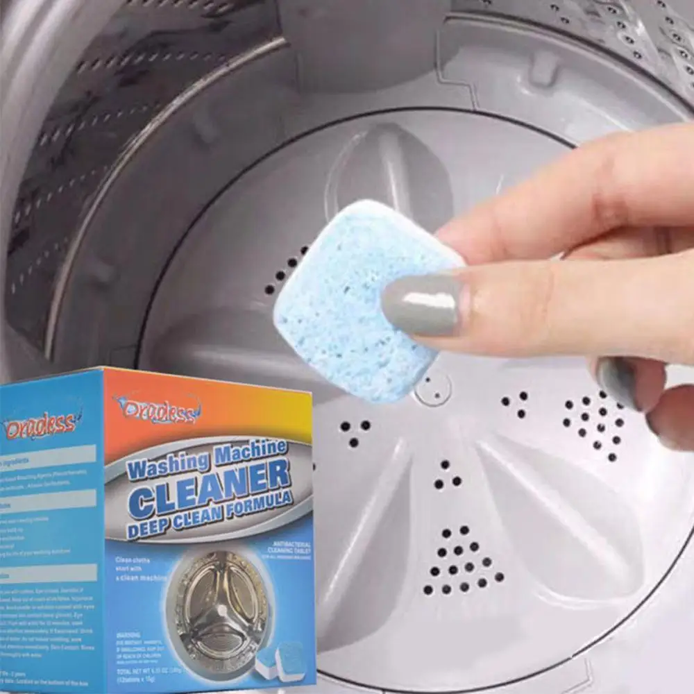 10 таблеток в коробке домашний удобный и без пыли стиральная машина бак Очистка