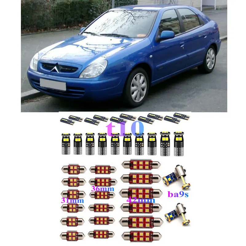 Светодиодный интерьер автомобиля огни для Citroen xsara купе n0 estate n2 n1 хэтчбек picasso n68