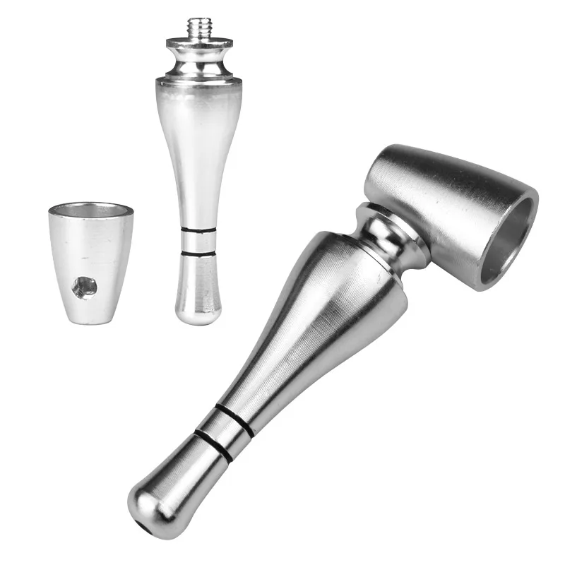 Горячие продажи боулинг форма курительные трубы красочные металлические мини