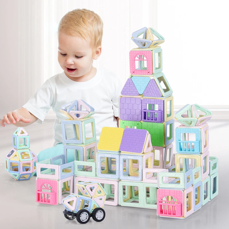 49 261 шт. детский Магнитный конструктор развивающие игрушки|Магнитные