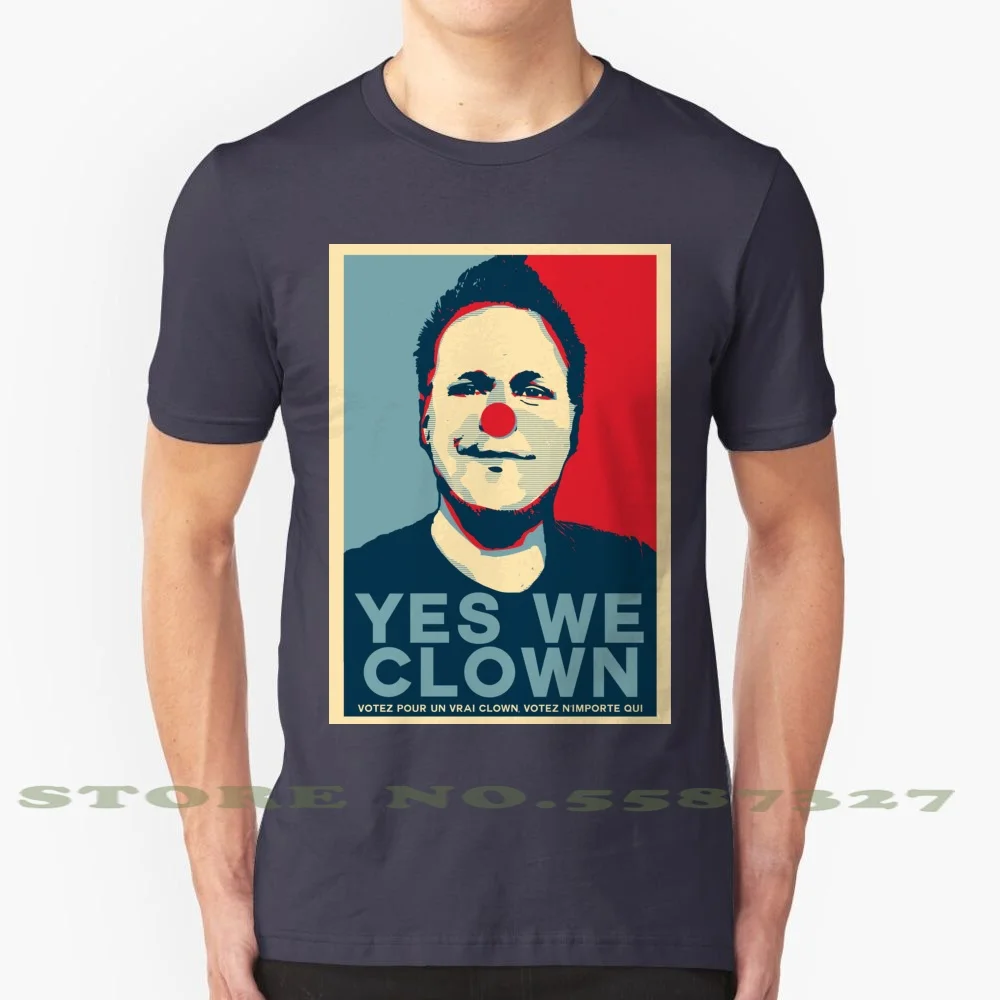 Реми галлиард-да мы клоун? 100% футболка из чистого хлопка Remi Gaillard barackобама Барак