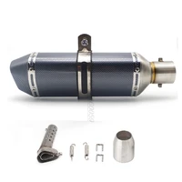 motorcycle exhaust pipe muffler for gsx 750f yamaha nmax accessories yamaha xvs 1100 bws100 pulsar ns 200 cap suzuki honda cbr