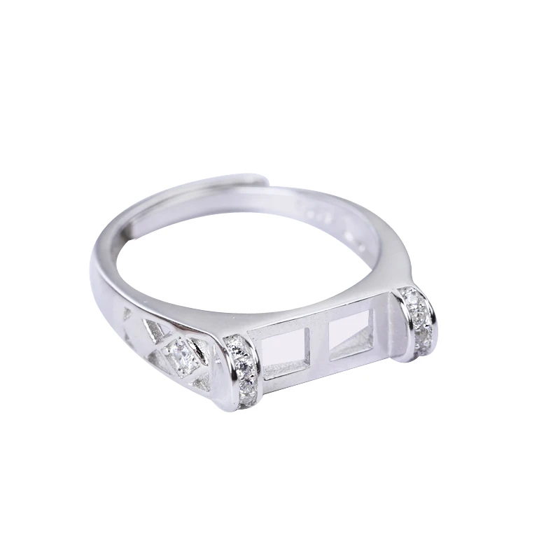 

Женское кольцо с кабошоном, из серебра 925 пробы, 5 х10 мм