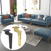 1pc metal furniture legs support cabinet feet replacement parts sofa coffee tea table dumb black titanium gold desk bed dressers