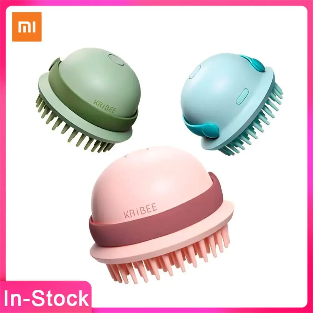 

Новая электрическая Массажная расческа XIAOMI Kribee, Влажная и сухая расческа, двойной уход за волосами, щетка для массажа кожи головы, перезаряж...
