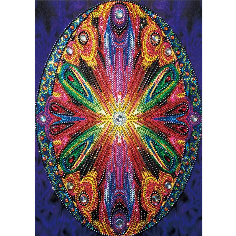 DIY 5D формы алмазов картина в стиле религиозного направления мандала пейзаж 3D