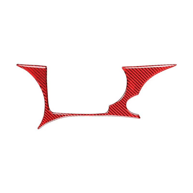 

3Pcs for Nissan 370Z 2009-2020 Carbon Fiber Center Console Panel Sticker Cupholder Armrest Frame Protect Cover