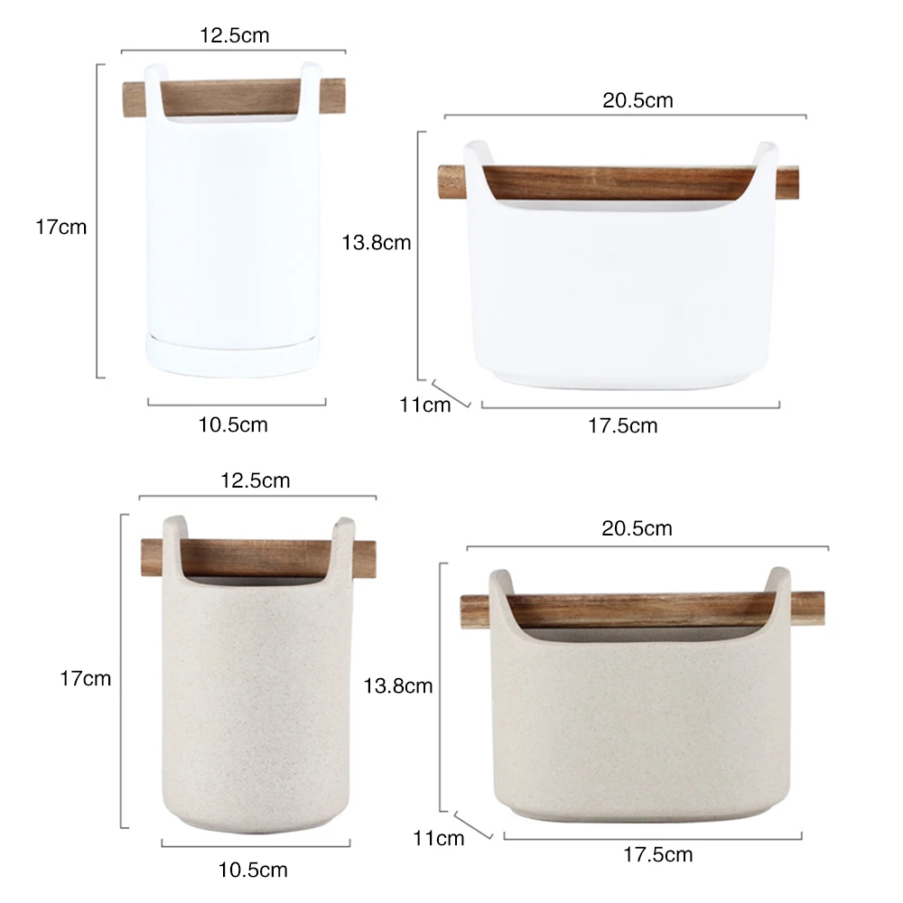 

Ceramic Chopstick Holder Home Multifunctional Nordic Desktop Kitchen Creative Portable Decoration Chopstick Basket Storage Tools