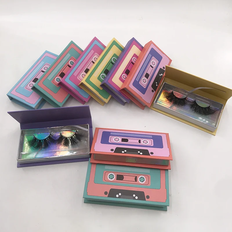 Eyelash Packaging Box Empty Eyelashes Magnetic Case For Make Up