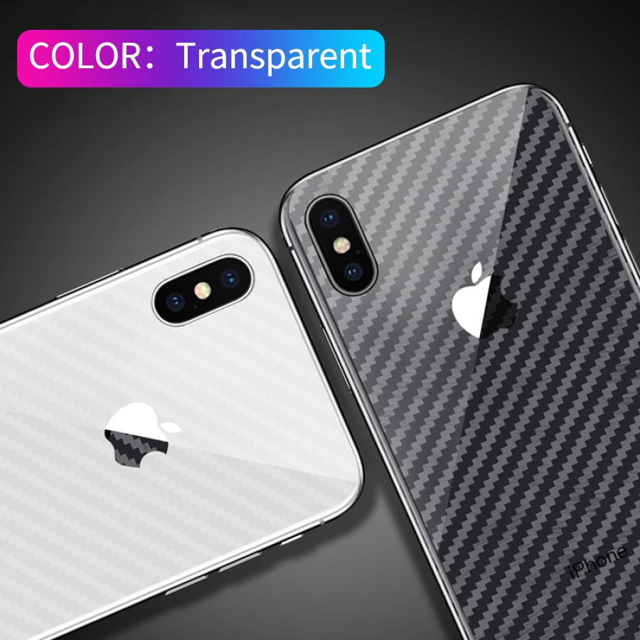 Для iphone XS Max XR карбоновая наклейка с защитой экрана пленка полное покрытие для iphone 11 iphone X 7 8 9 6 6S Plus 11 Pro Max