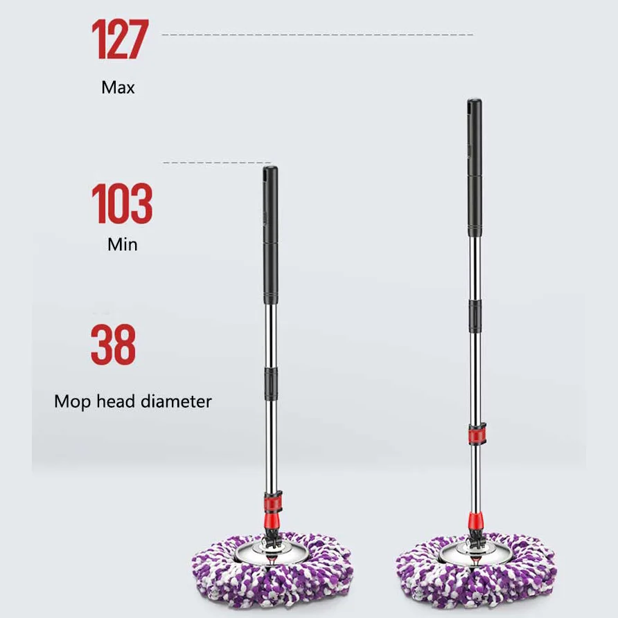 Новая креативная вращающаяся швабра с ведром Швабра для деревянных полов от пыли