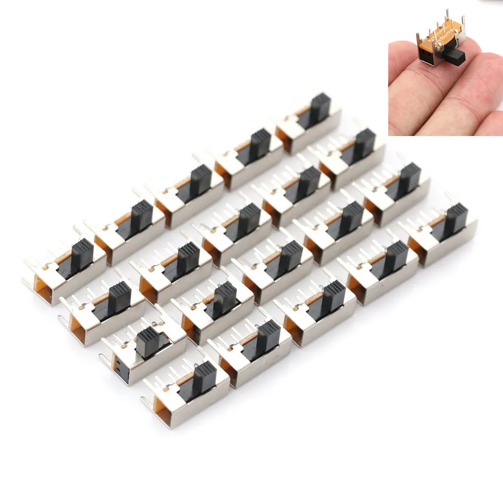 Переключатель ПЕРЕКЛЮЧАТЕЛЯ ВКЛ ВЫКЛ мини переключатель скольжения SK22H03 оптовая