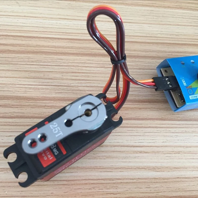 

DS3218 Servo 20KG Full Metal Gear 25T Servo Arm Digital Servo Waterproof Mechanical Arm Fittings Baja Cars RC Cars Control Angle