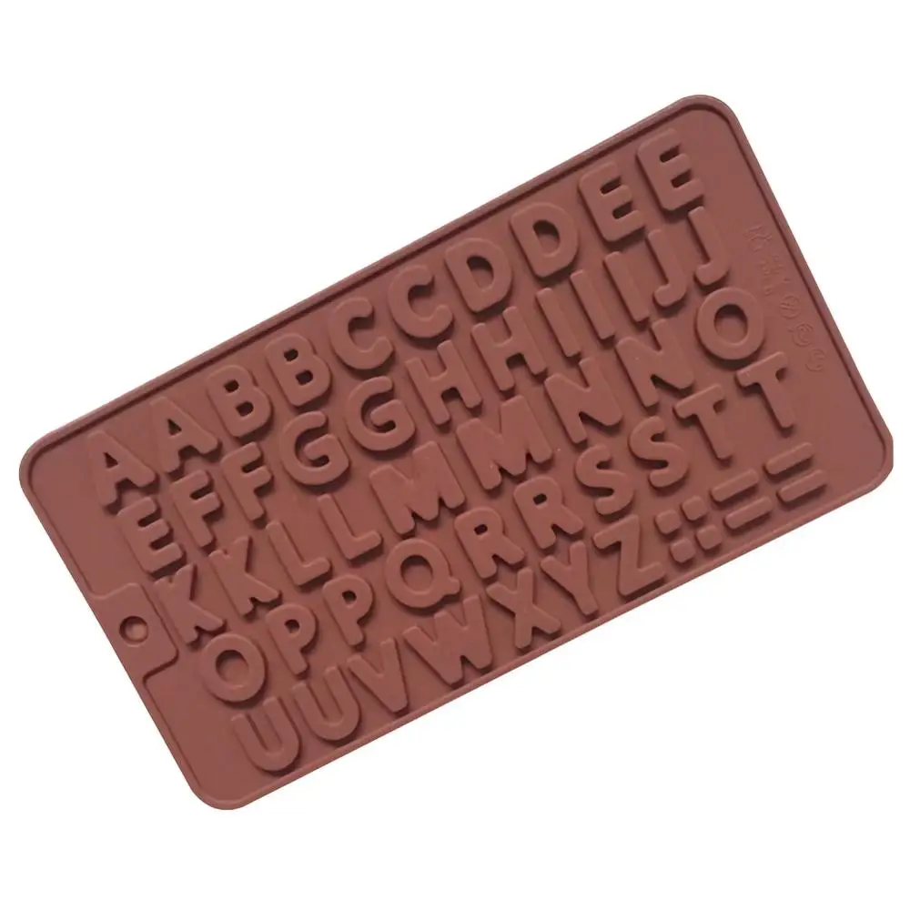 

Alphabet letter DIY fondant cake silicone mold chocolate moulds cake decorating tools kitchen cooking accessories