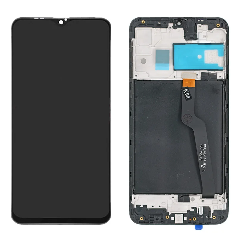 Pantalla LCD t&aacute;ctil para m&oacute;vil, montaje de digitalizador con/sin marco, para Samsung Galaxy A10 2019, A105, SM, A105FN, A105G, A105M, A105F, DS-3