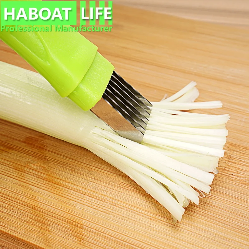 Измельчитель из нержавеющей стали слайсер для зеленого лука резак овощей